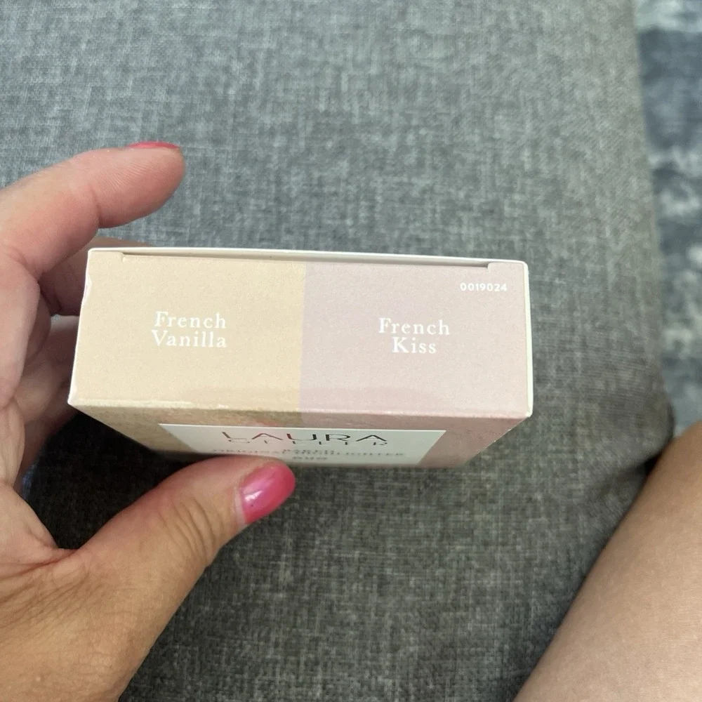 Laura Geller Baked Original Highlighter Duo French Vanilla French Kiss 0.28 oz